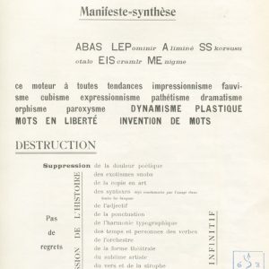 L'Antitradition futuriste