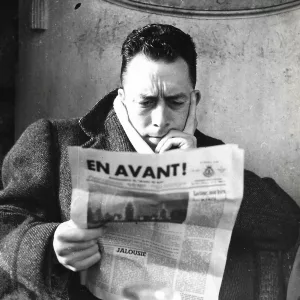 « Albert Camus aux Deux Magots »