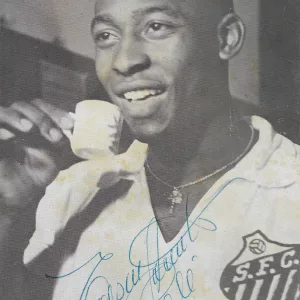 « Pelé boit du café du Brésil »