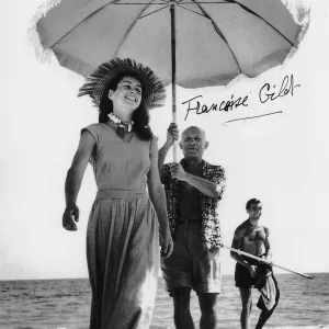 Picasso et Françoise Gilot