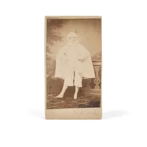 Portrait en costume de scène