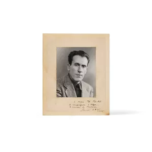 Photographie dédicacée