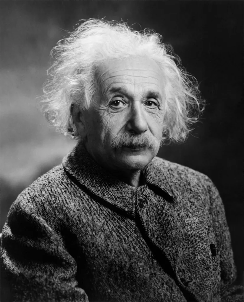 Portrait de Albert Einstein