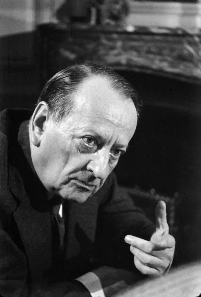 Portrait de André Malraux