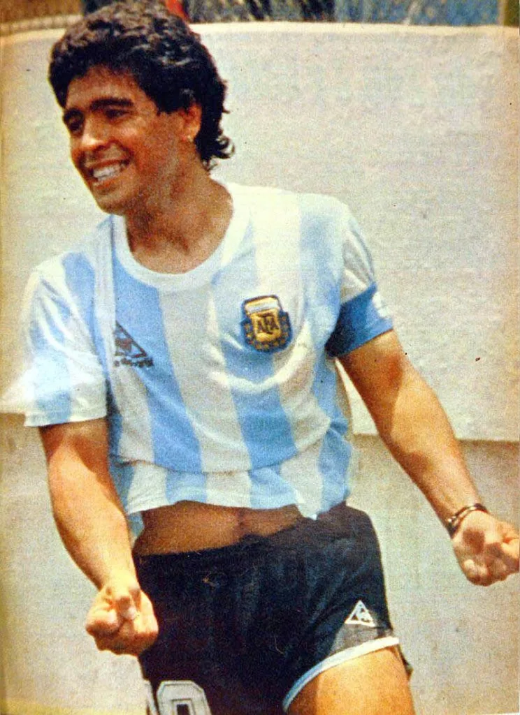 Portrait de Diego Maradona