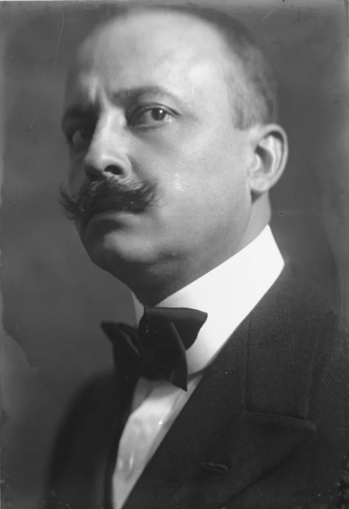 Portrait de Fillipo Tommaso Marinetti