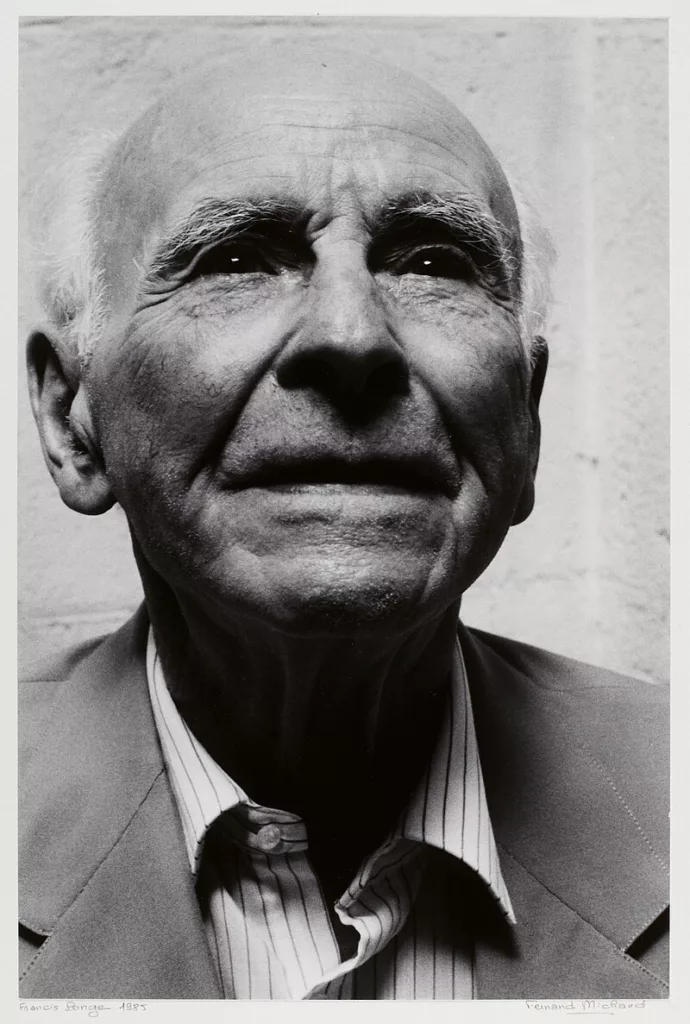 Portrait de Francis Ponge