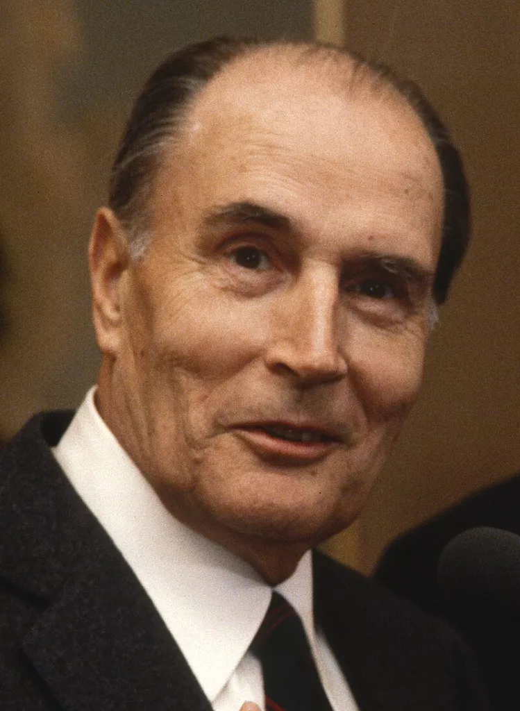 Portrait de François Mitterrand