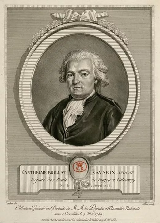 Portrait de Jean Anthelme Brillat-Savarin