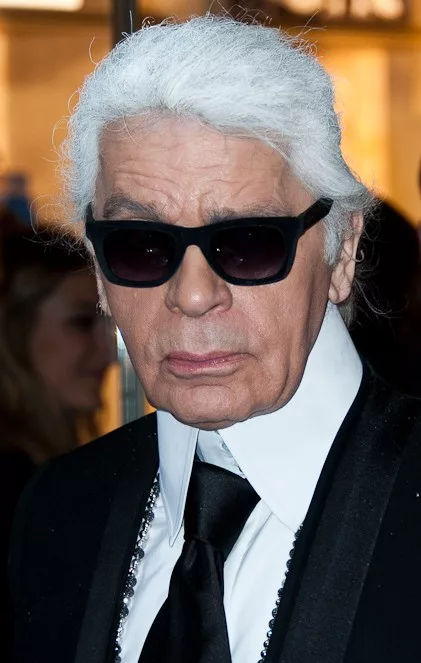 Portrait de Karl Lagerfeld