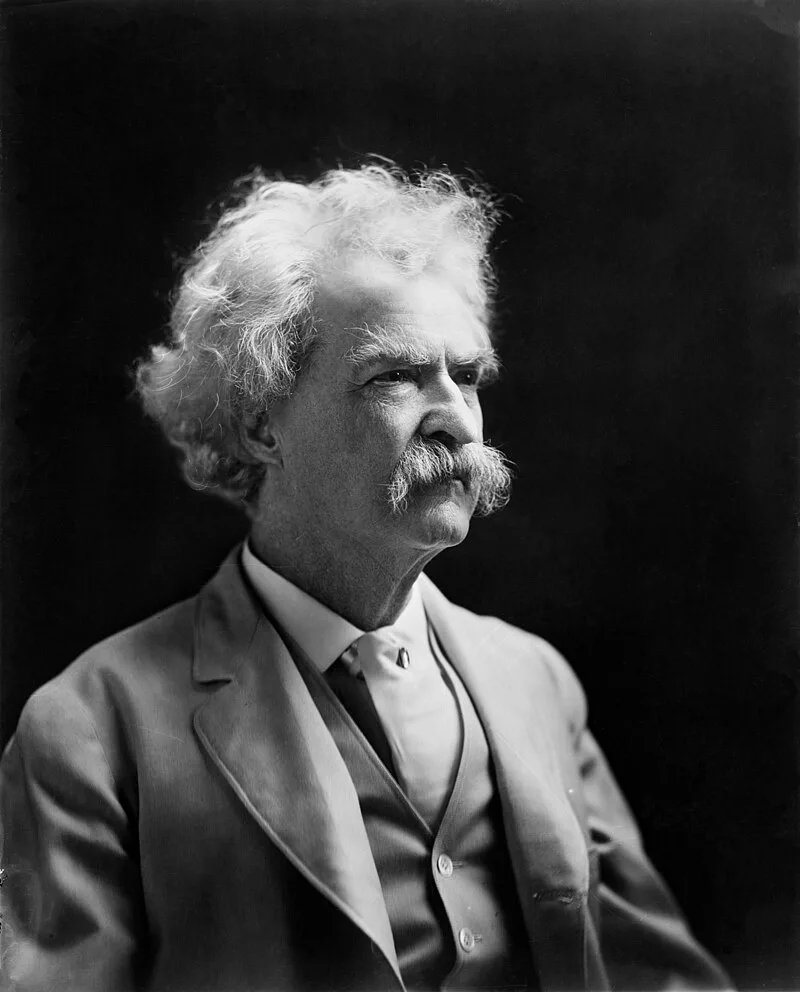 Portrait de Mark Twain