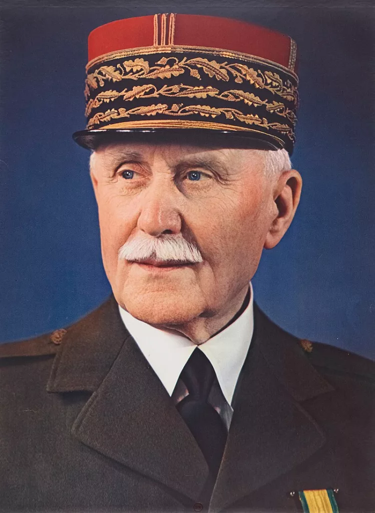 Portrait de Philippe Petain